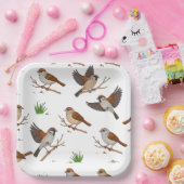 Marokkaans motief van Brugge Papieren Bordje (Feest)