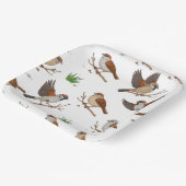 Marokkaans motief van Brugge Papieren Bordje (Gebogen)