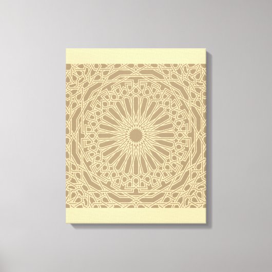 Marokkaans mozaïek | canvas afdruk (Voorkant)