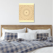 Marokkaans mozaïek | canvas afdruk (Insitu (Slaapkamer))