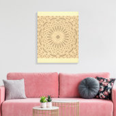 Marokkaans mozaïek | canvas afdruk (Insitu (Woonkamer))