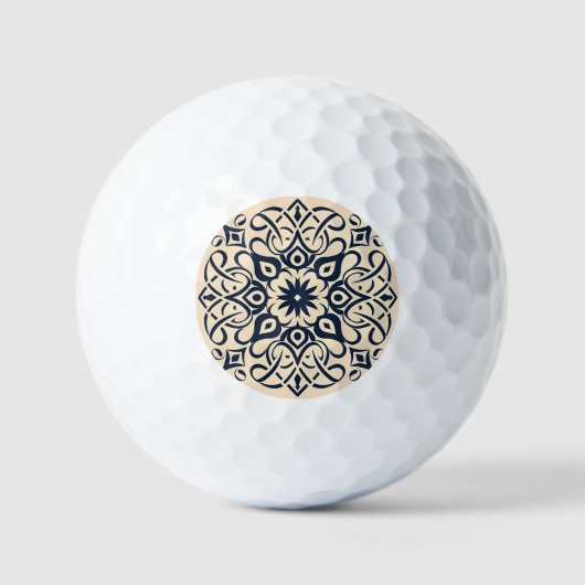 Marokkaans mozaïek golfballen (Voorkant)