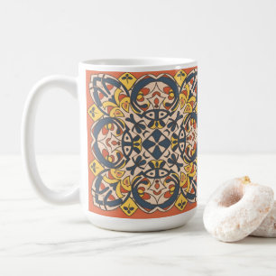 Marokkaans mozaïek, mandala koffiemok