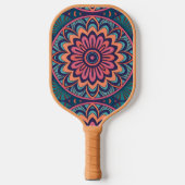 marokkaans mozaïek pickleball paddle (Voorkant)