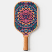 marokkaans mozaïek pickleball paddle (Achterkant)