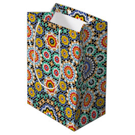 Marokkaans Mozaïek Traditioneel Boho Patroon Medium Cadeauzakje
