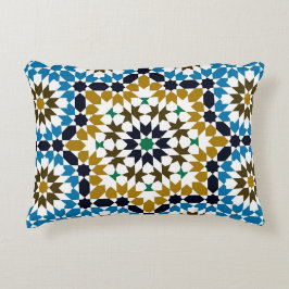 Marokkaans Mozaïek Traditioneel Geometrisch Boho P Accent Kussen