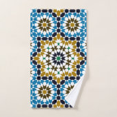 Marokkaans Mozaïek Traditioneel Geometrisch Boho P Bad Handdoek (Handdoek)