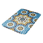 Marokkaans Mozaïek Traditioneel Geometrisch Boho P Badmat (Gekanteld)