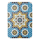 Marokkaans Mozaïek Traditioneel Geometrisch Boho P Badmat (Voorkant Verticaal)