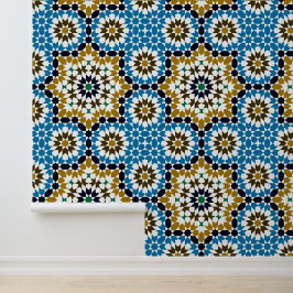 Marokkaans Mozaïek Traditioneel Geometrisch Boho P Behang