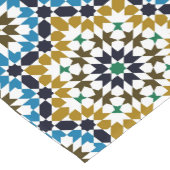 Marokkaans Mozaïek Traditioneel Geometrisch Boho P Korte Tafelloper (Hoek)