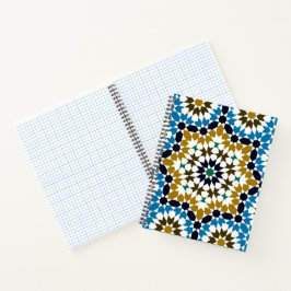Marokkaans Mozaïek Traditioneel Geometrisch Boho P Notitieboek