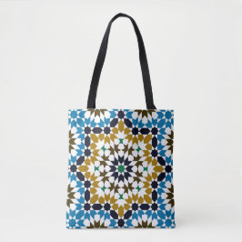 Marokkaans Mozaïek Traditioneel Geometrisch Boho P Tote Bag