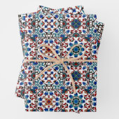 Marokkaans, mozaïek, Turks, Inpakpapier Vel (In situ)