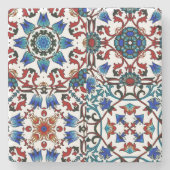 Marokkaans, mozaïek, Turks, Stenen Onderzetter (Voorkant)