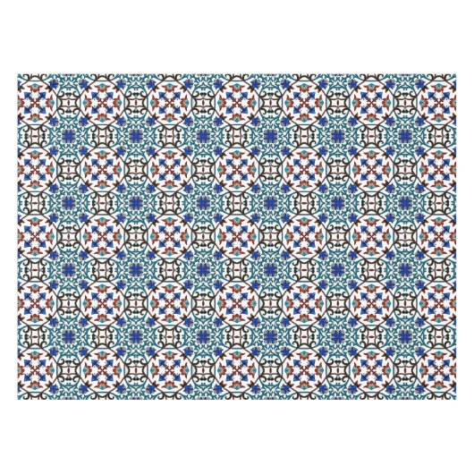 Marokkaans, mozaïek, Turks, Tafelkleed (Voorkant (Horizontaal))