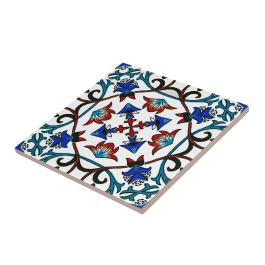 Marokkaans, mozaïek, Turks, Tegeltje (Zijkant)