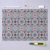 Marokkaans, mozaïek, Turks, Tissuepapier (Craft)