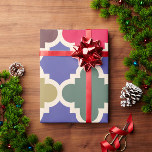 Marokkaans mozaïekpatroon cadeaupapier