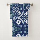 Marokkaans mozaïekpatroon voor sierdoeleinden bad handdoek (Insitu)