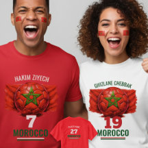 Marokkaans Nationaal Voetbal Vlag Erfgoed Voetbal