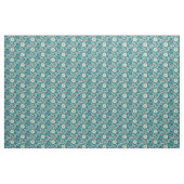 Marokkaans paisley Floral Art Pattern Small Repept Stof (Yard (91,4 cm))