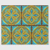 Marokkaans patroon cadeaupapier (Vlak)