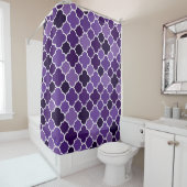 Marokkaans patroon douchegordijn (In situ)