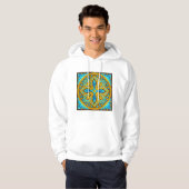 Marokkaans patroon hoodie (Voorkant volledig)