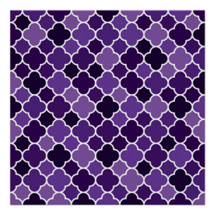 Marokkaans patroon poster