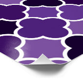 Marokkaans patroon poster (Hoek)