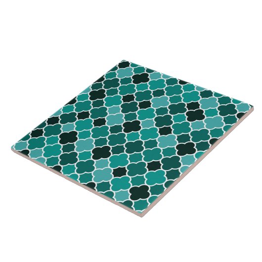 Marokkaans patroon tegeltje (Zijkant)