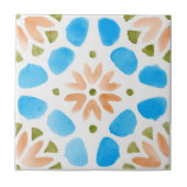 Marokkaans patroon tegeltje (Voorkant)