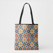 Marokkaans patroon tote bag (Voorkant)