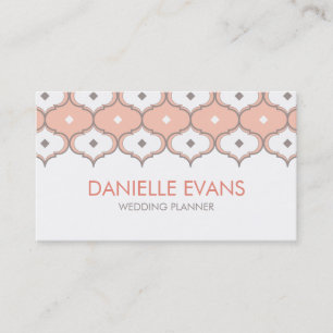 Marokkaans patroon visitekaartje