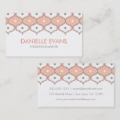 Marokkaans patroon visitekaartje (Voorkant / Achterkant)