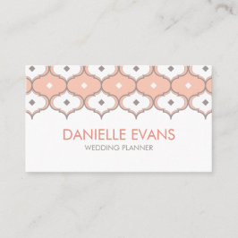 Marokkaans patroon visitekaartje