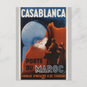  Marokkaans portret met casablanca Briefkaart (Voorkant)