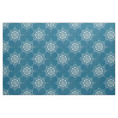 Marokkaans Portugees blauw Azulejos Tile Pattern Stof (Fat Quarter)
