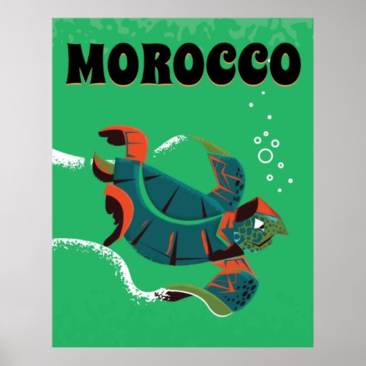 Marokkaans poster (Voorkant)