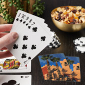Marokkaans Resort Exterieur Pokerkaarten (Insitu)