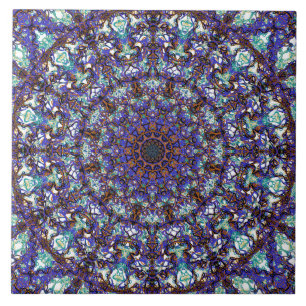 Marokkaans romantisch mandala patroon tegeltje