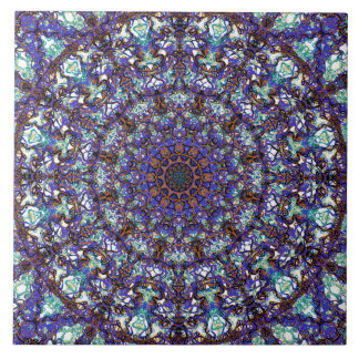Marokkaans romantisch mandala patroon tegeltje