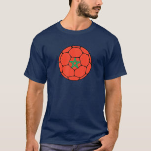 Marokkaans sportteam — supporter Marokkaanse vlag  T-shirt