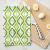 Marokkaans stijlpatroon theedoek (Quarter Fold)