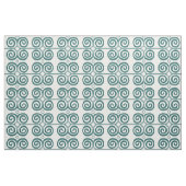 Marokkaans Swirl Tile Blauwgroen Green Stof (Fat Quarter)