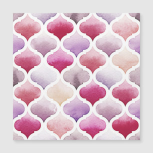 Marokkaans tapijt: Waterverf Tanger Pattern.