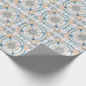 Marokkaans tapijtenpapier cadeaupapier (Hoek)