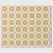 Marokkaans tapijtenpapier cadeaupapier (Vlak)